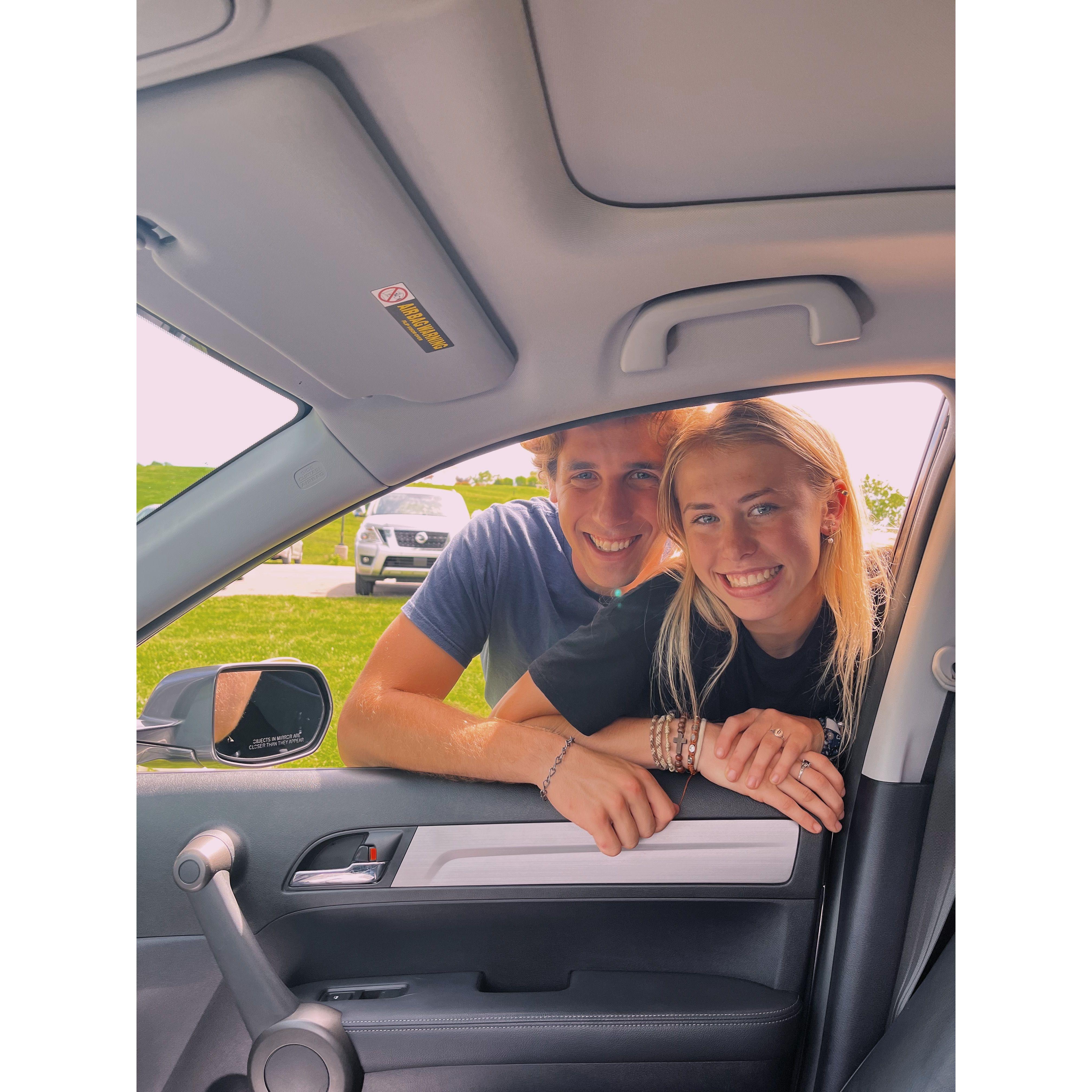 The photo that literally broke VSCO the day we posted that we started dating once the CFL dating fast ended!!!