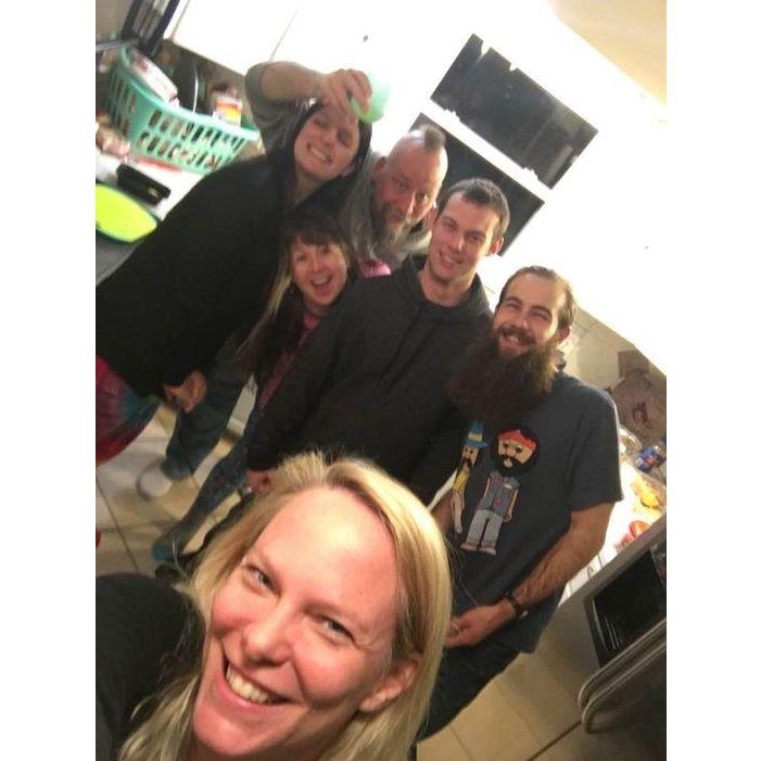 Our first New Years together at Kure Beach 2016