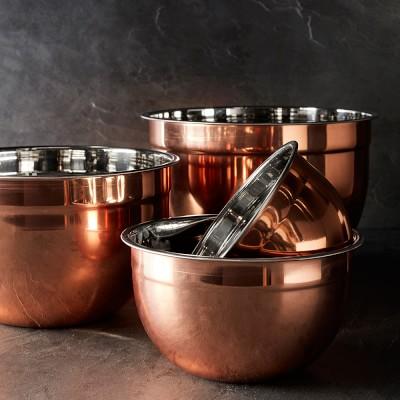 Copper Mixing Bowls