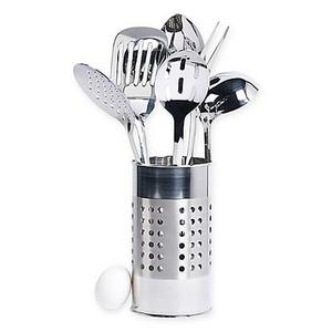Tabletops Unlimited® 7-Piece Stainless Steel Tub of Tools Set
