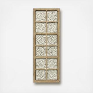 Galvanized Triptych Wall Decor