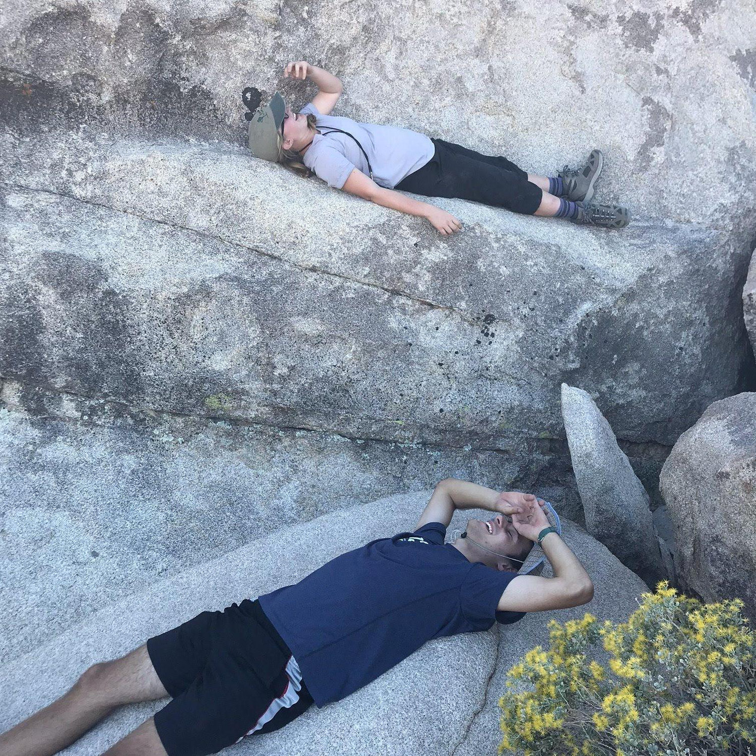 This was from our very first trip together to Joshua Tree, and was taken days before we started dating!