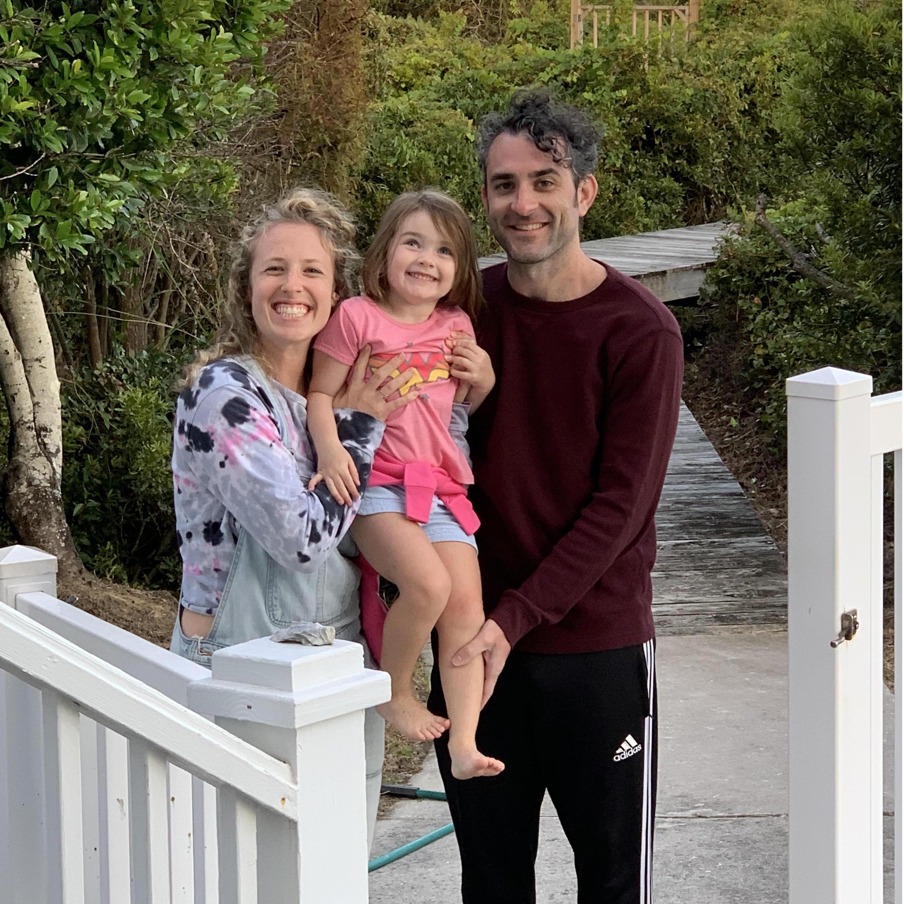 The sweetest beach date with our Flower Girl