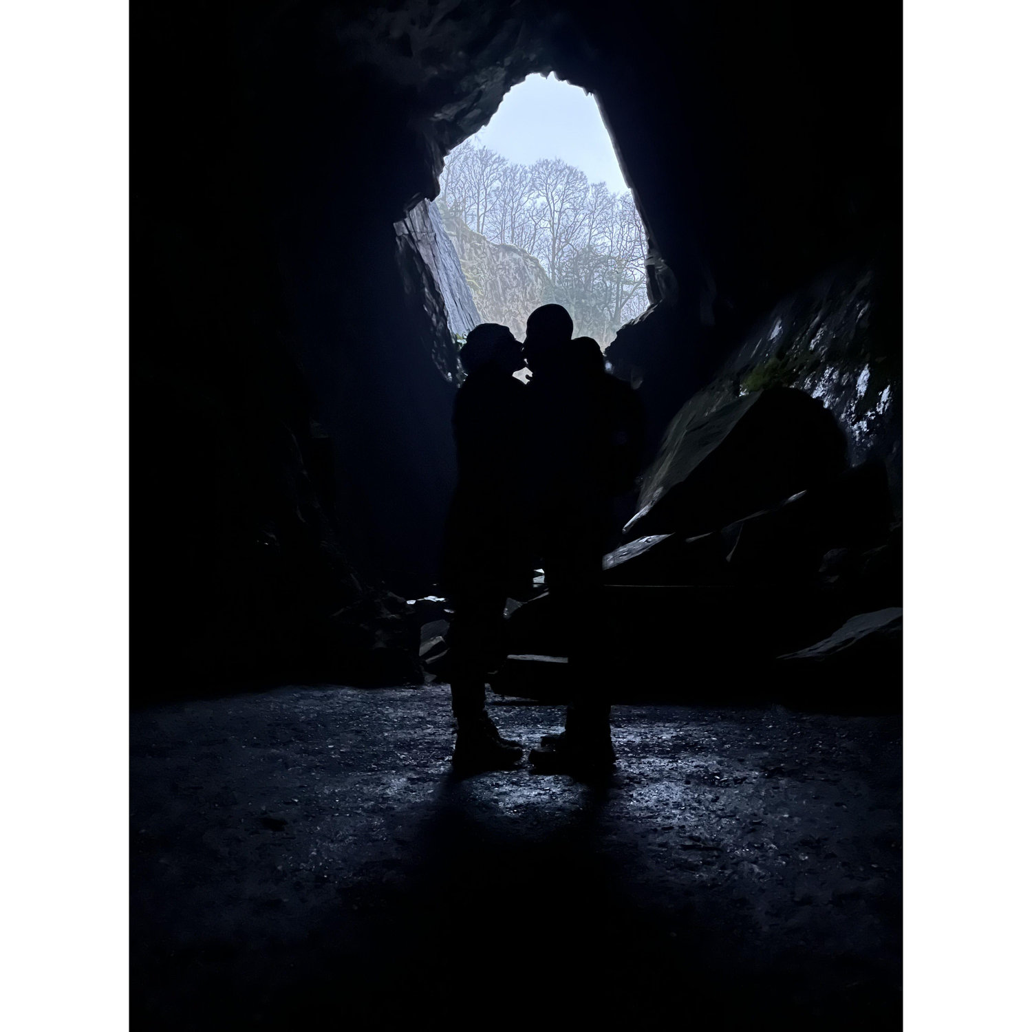 Went in the cave we found