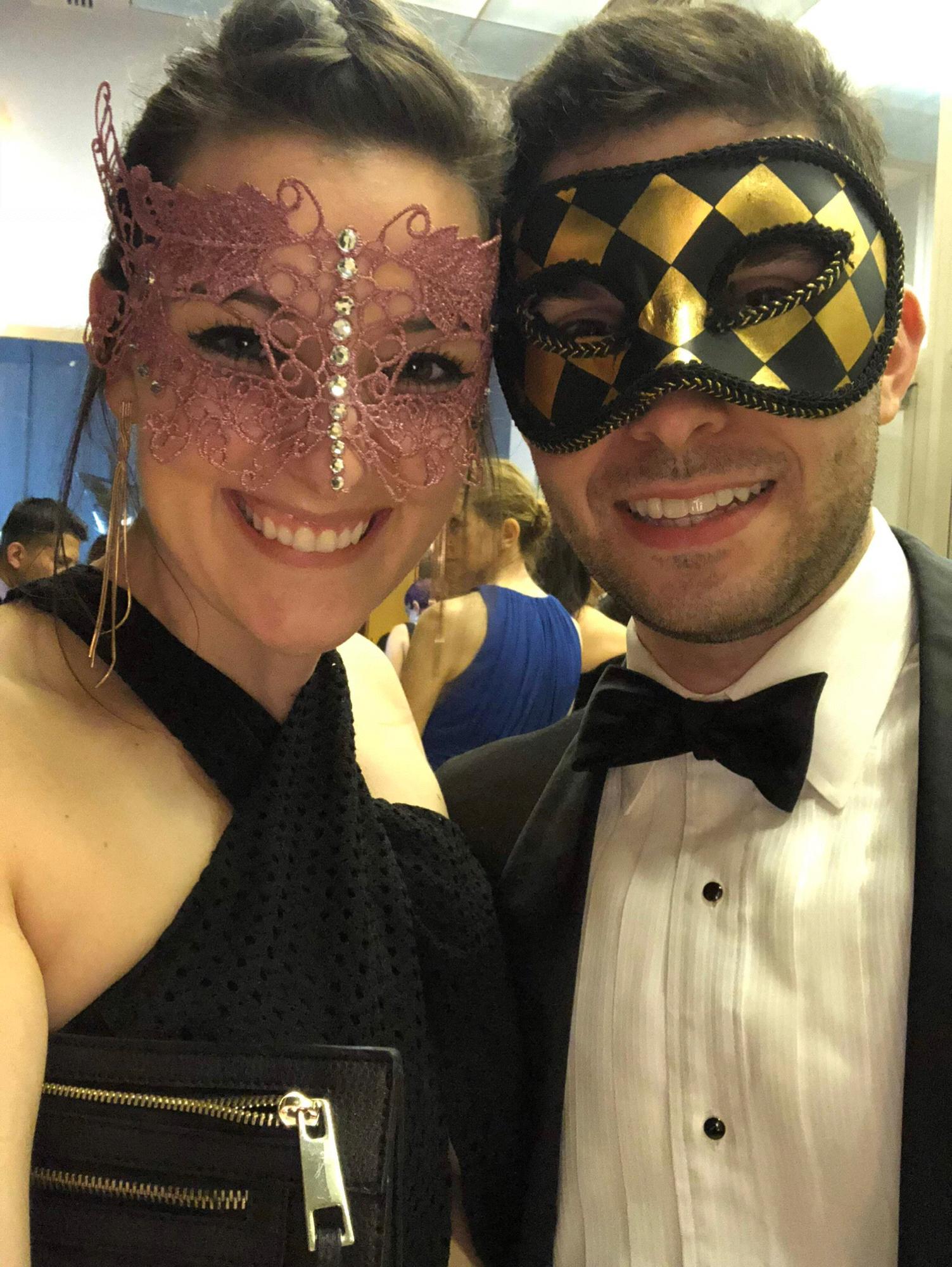 One of the many fun events that can only be found in DC - Black Tie Venetian Ball at the Embassy of Italy!