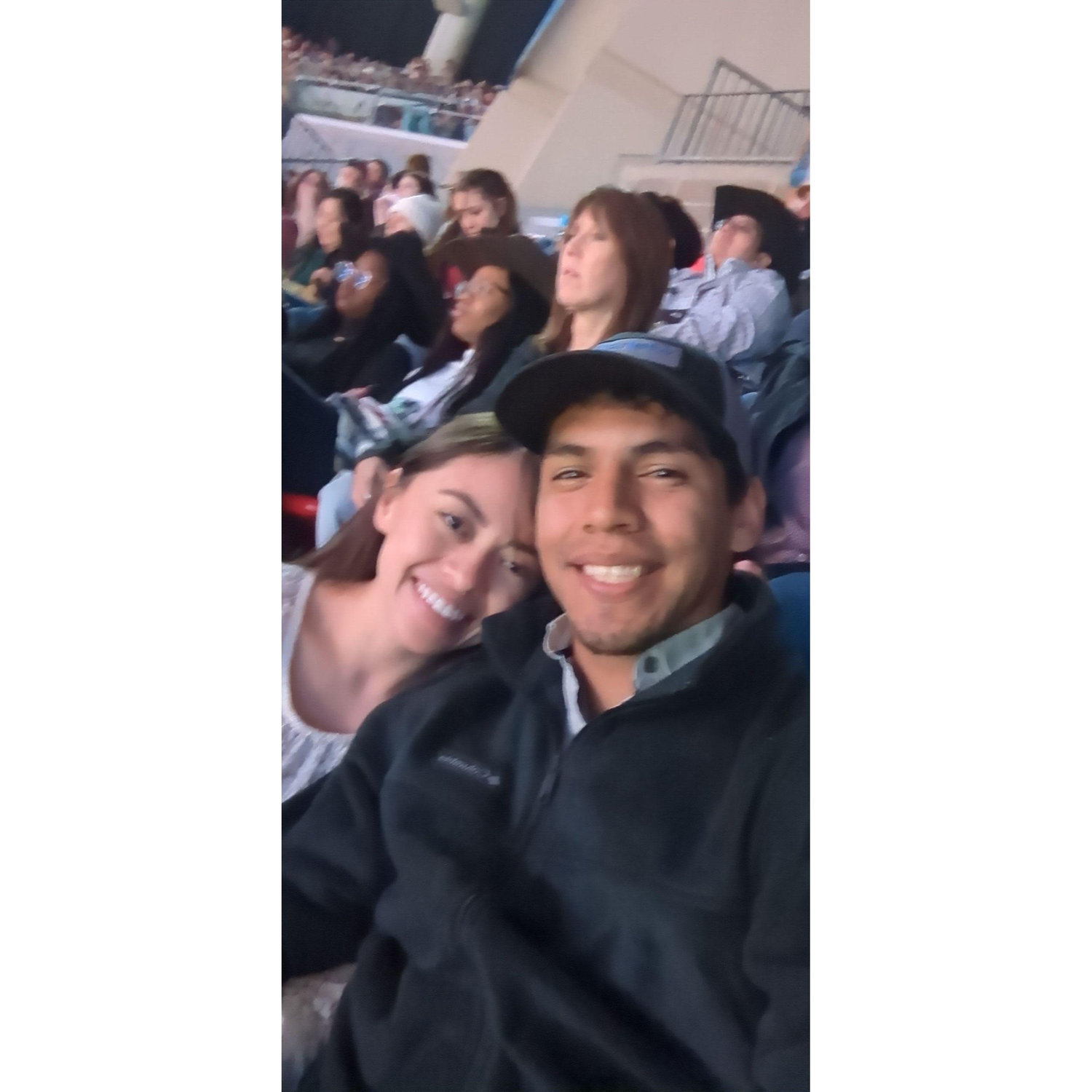 Erik's first time at the rodeo