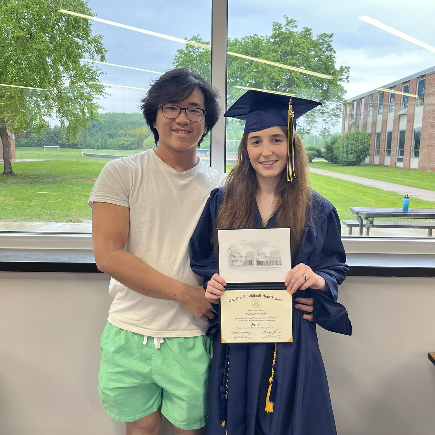 Marina’s high school graduation 🎓