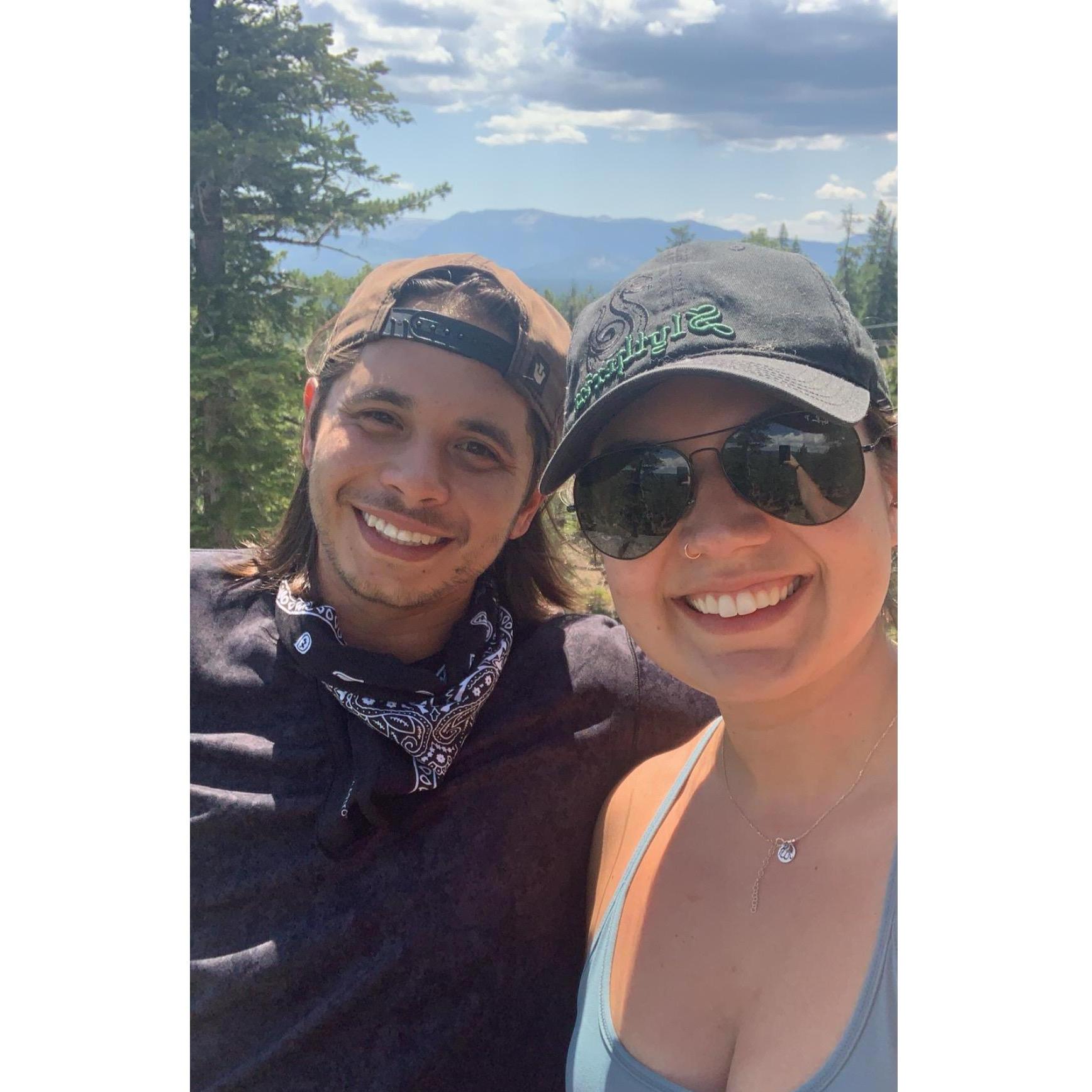 Our first trip together to Tahoe! It has now become one of my favorite places