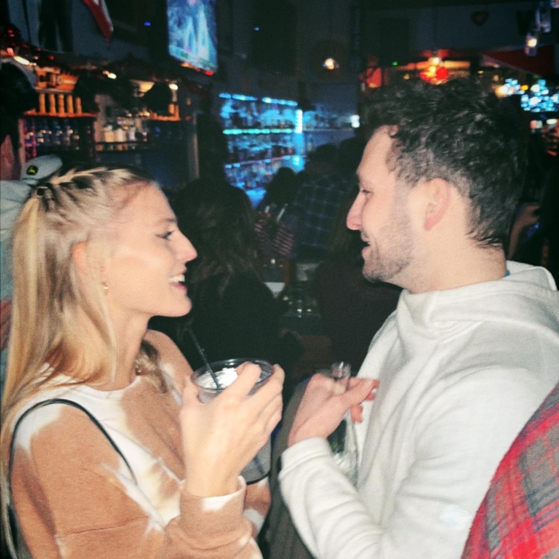 Jordan and Sarah met through mutual friends when Jordan lived in Oconomowoc and Sarah frequented the town, specifically Vino (as photographed above) to visit her best friend Sal.