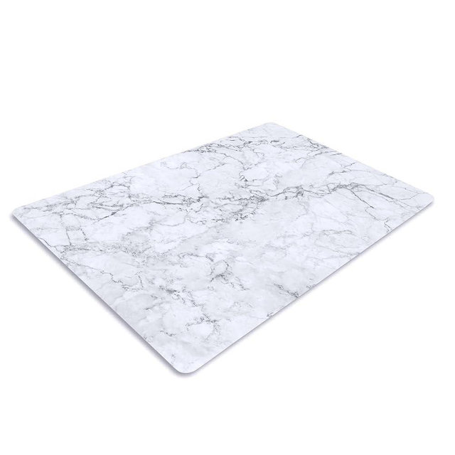 Pagnanno. Chopping Board-Catering Cutting Set-Kitchen Board-Glass Worktop Savers-Sink Chopping Board-Large-Worktop Protectors Heat Resistant-Marble Effect Grey (Design 1, 16 x 12 inches (Pack of 1))