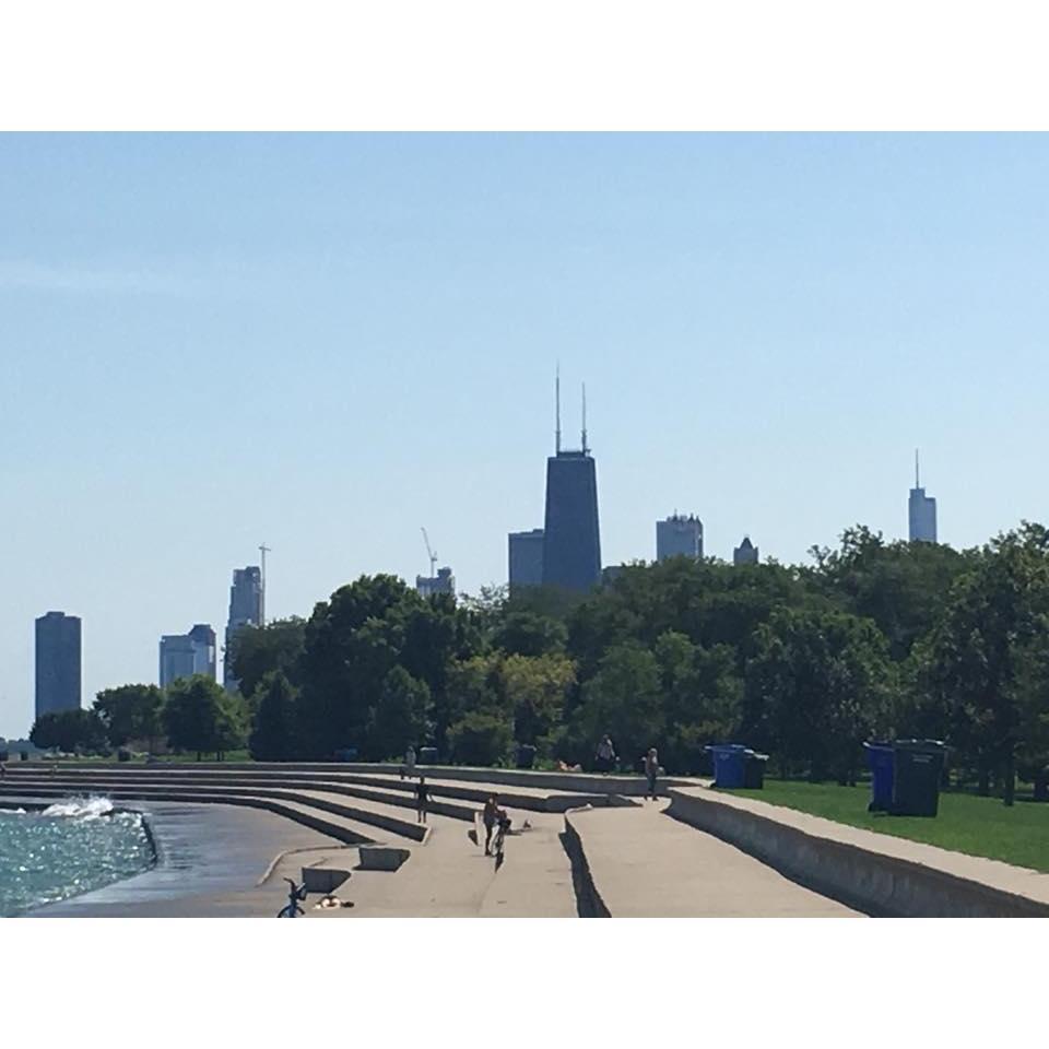 Part of the view for the longest walk ever, which was completed twice.  Once in the first visit to Chicago for Brian, and again with Matt and Mike's first visit to Chicago.