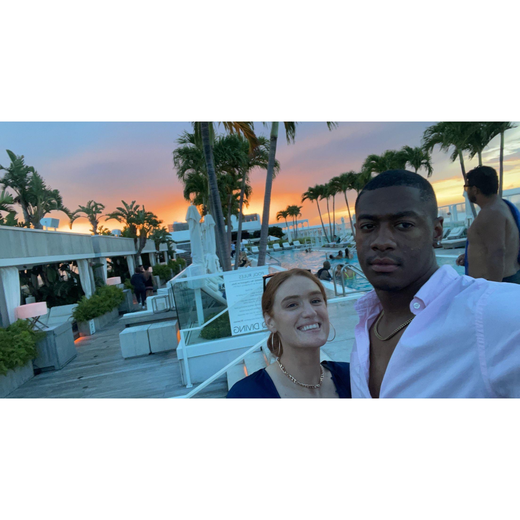 Our first time traveling to a friends wedding