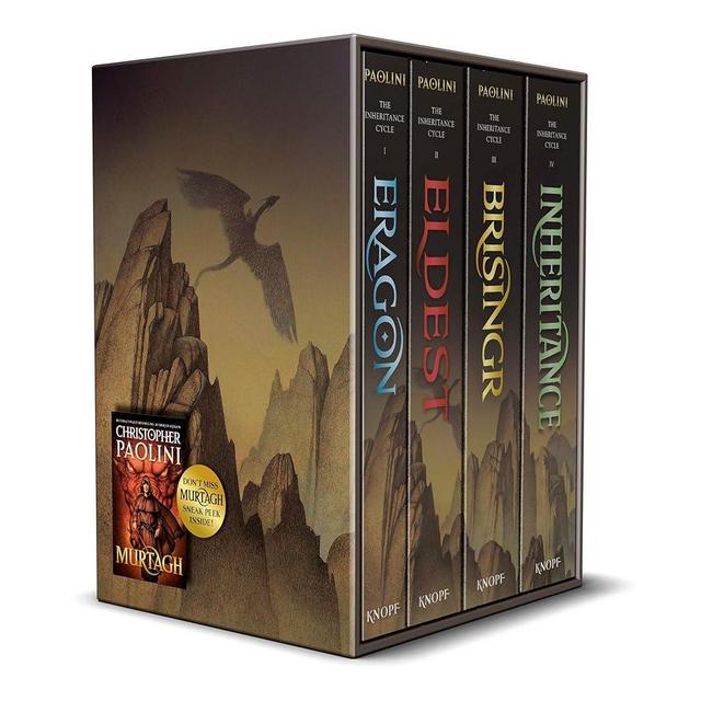 The Inheritance Cycle 4-Book Trade Paperback Boxed Set: Eragon; Eldest; Brisingr; Inheritance