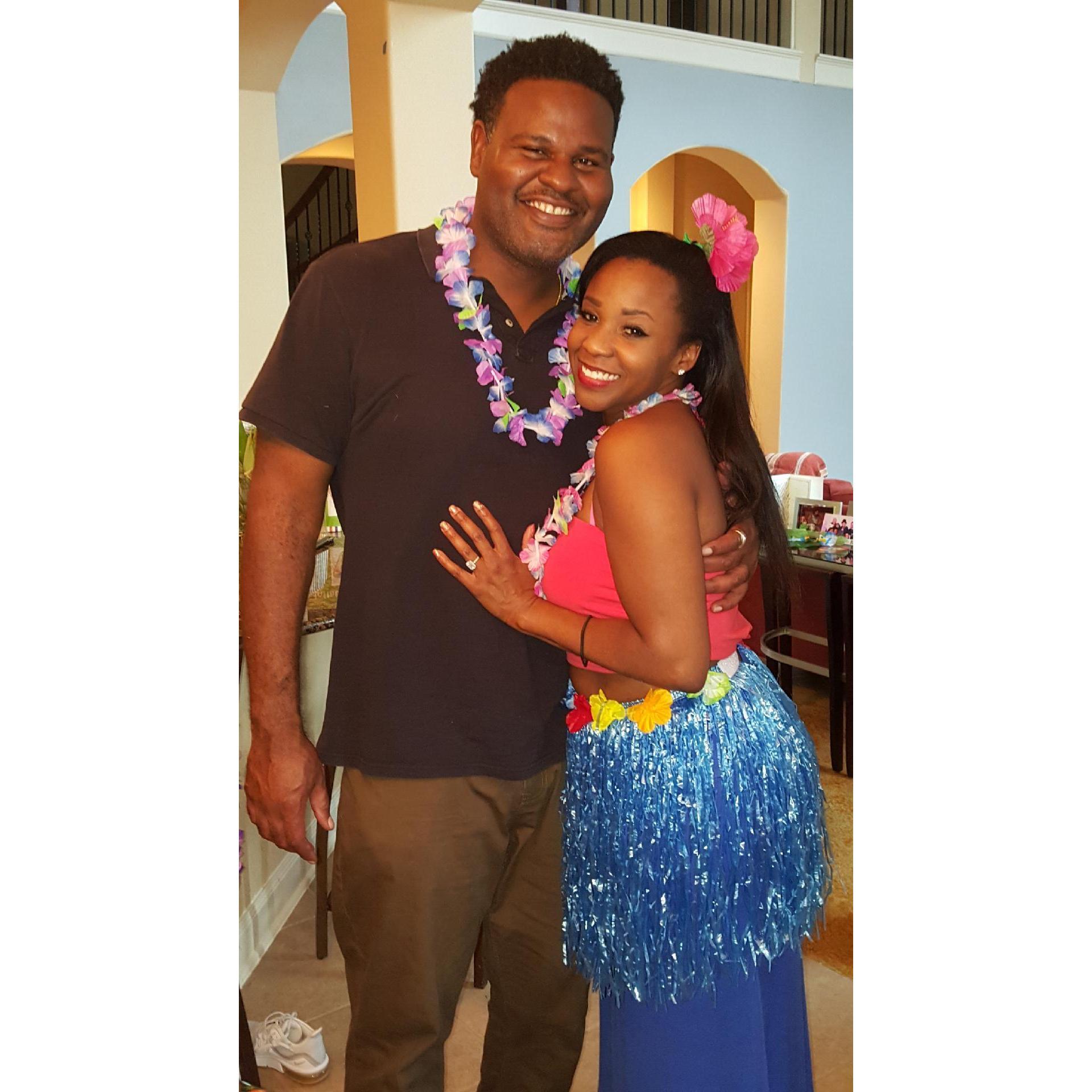 Layla's Luau Birthday Party