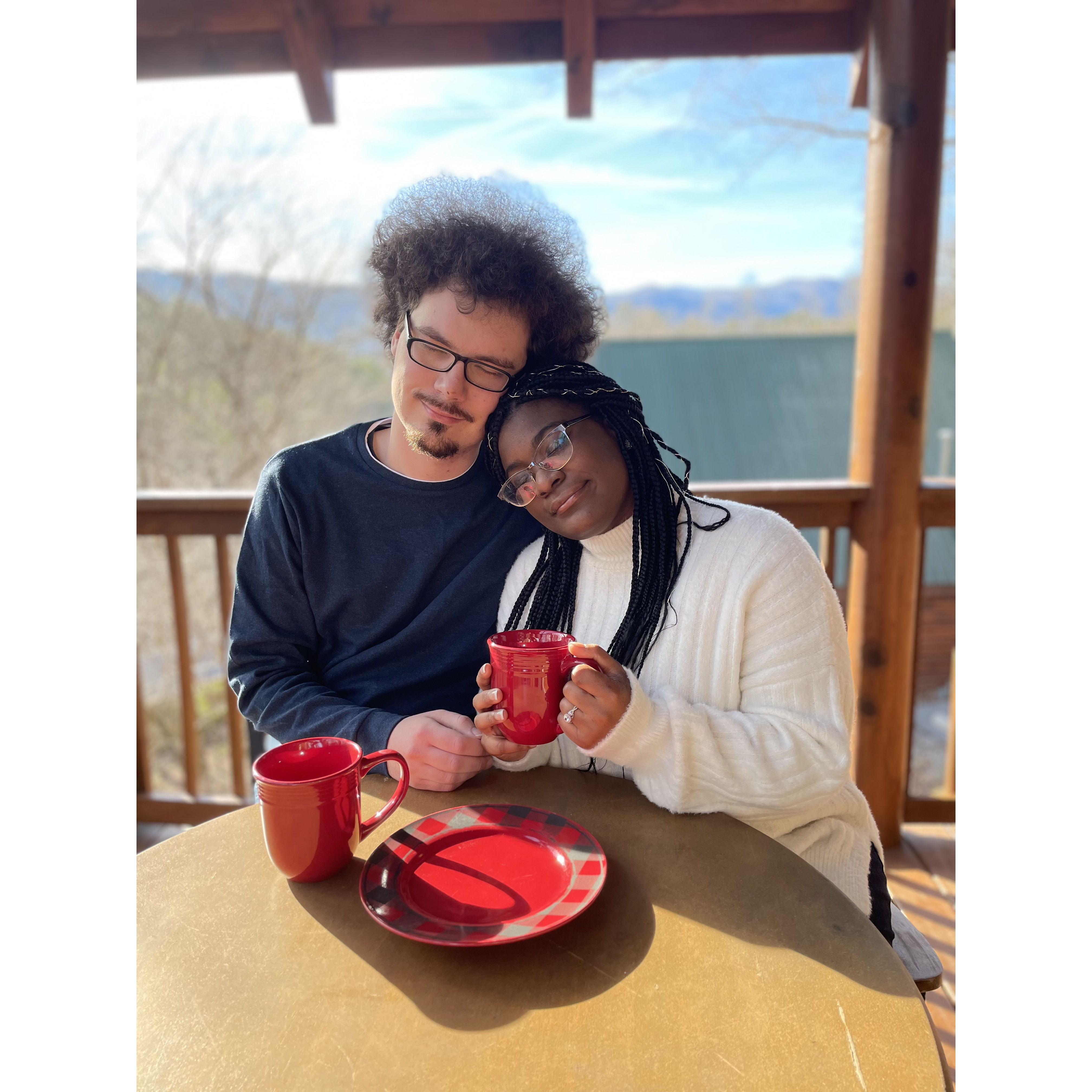 So cozy in the Smokey's