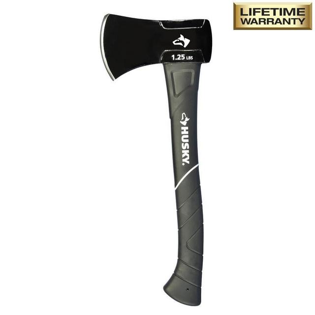 1-1/4 lb. Premium Camp Axe with 14 in. Fiberglass Handle