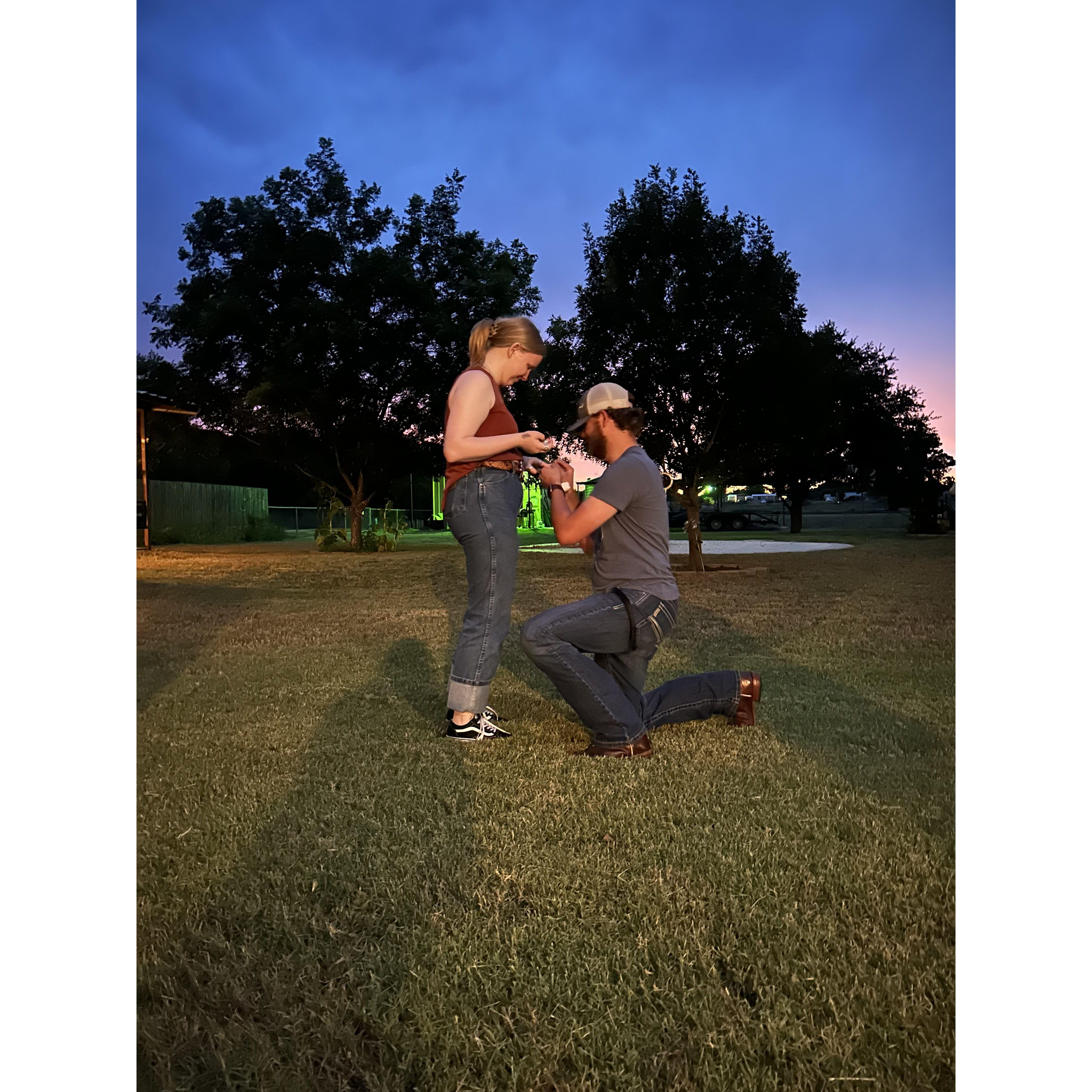 We're engaged! 7.1.2023