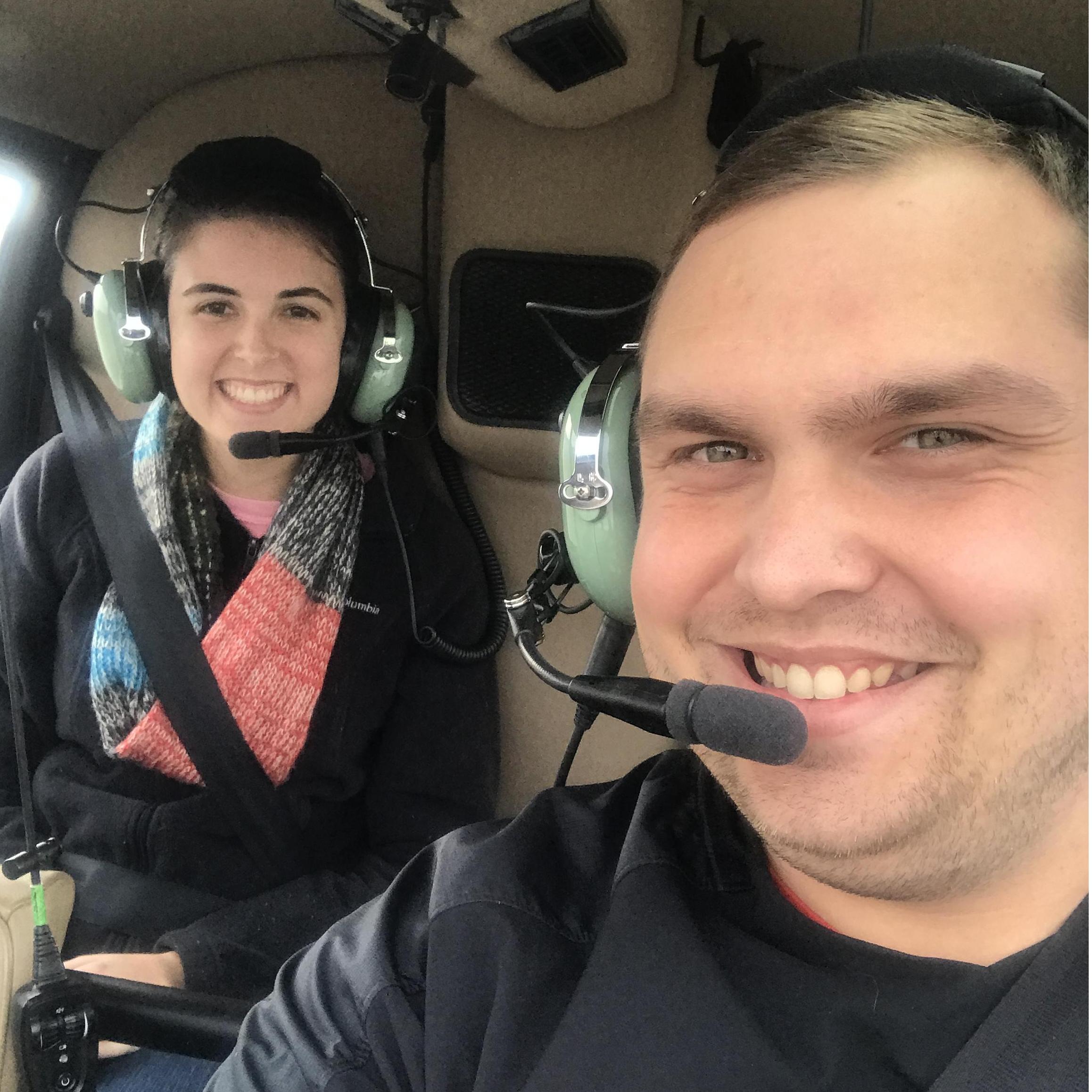Helicopter ride over Los Angeles-December 2016