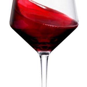 Miko Wine Glasses, Pure Lead Free Crystal, Wine Glass Set Of 6 (Cabernet)