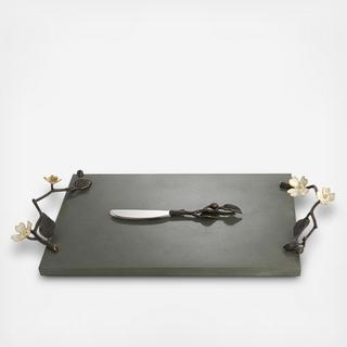 Dogwood Cheese Board with Knife
