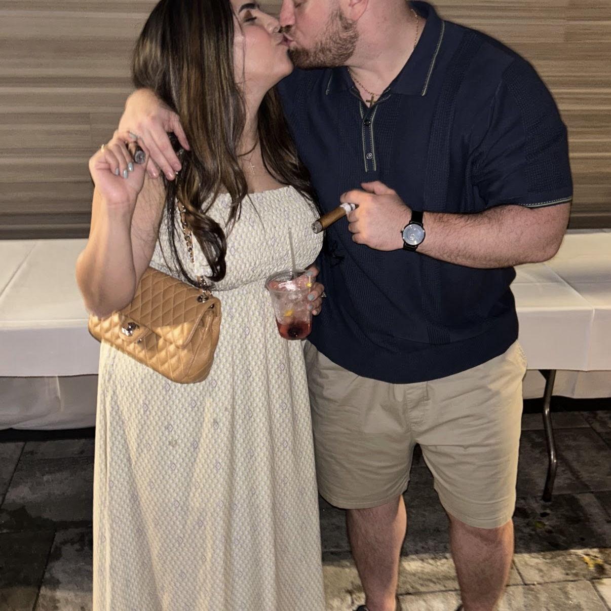 Celebrating friends engagement