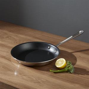 All Clad - All-Clad ® d3 Stainless Steel 9" Nonstick Egg Perfect Pan