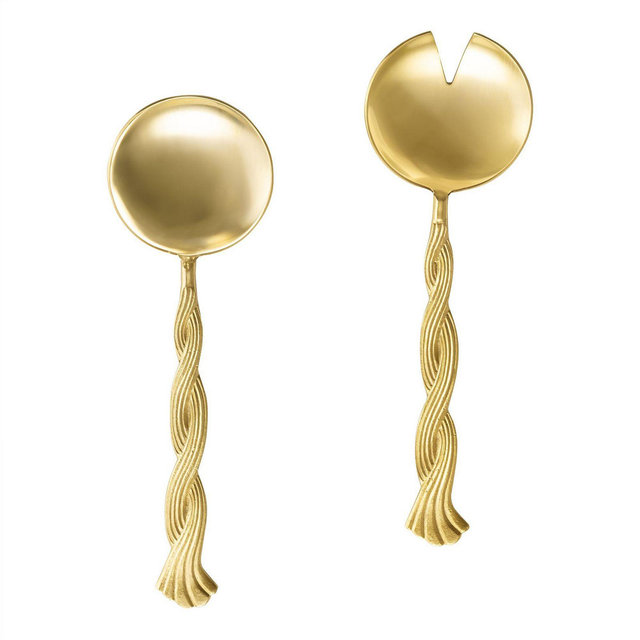 GAURI KOHLI Santiago Salad Servers, Set of 2