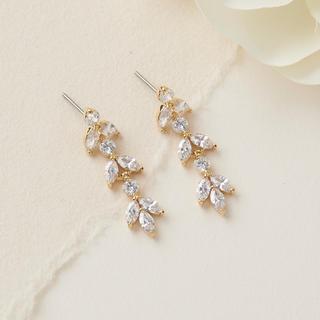 Sydney Floral CZ Earrings
