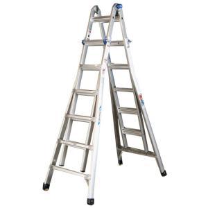 26 ft. Reach Aluminum Telescoping Multi-Position Ladder with 300 lb. Load Capacity Type IA Duty Rating