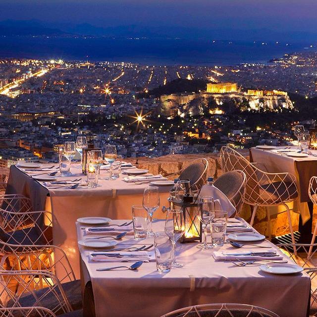 Dinner in Athens
