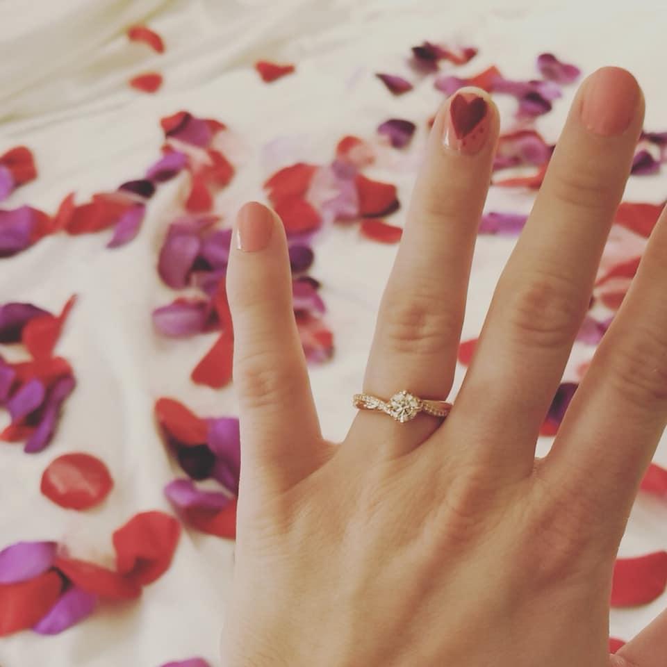 The day we got engaged!