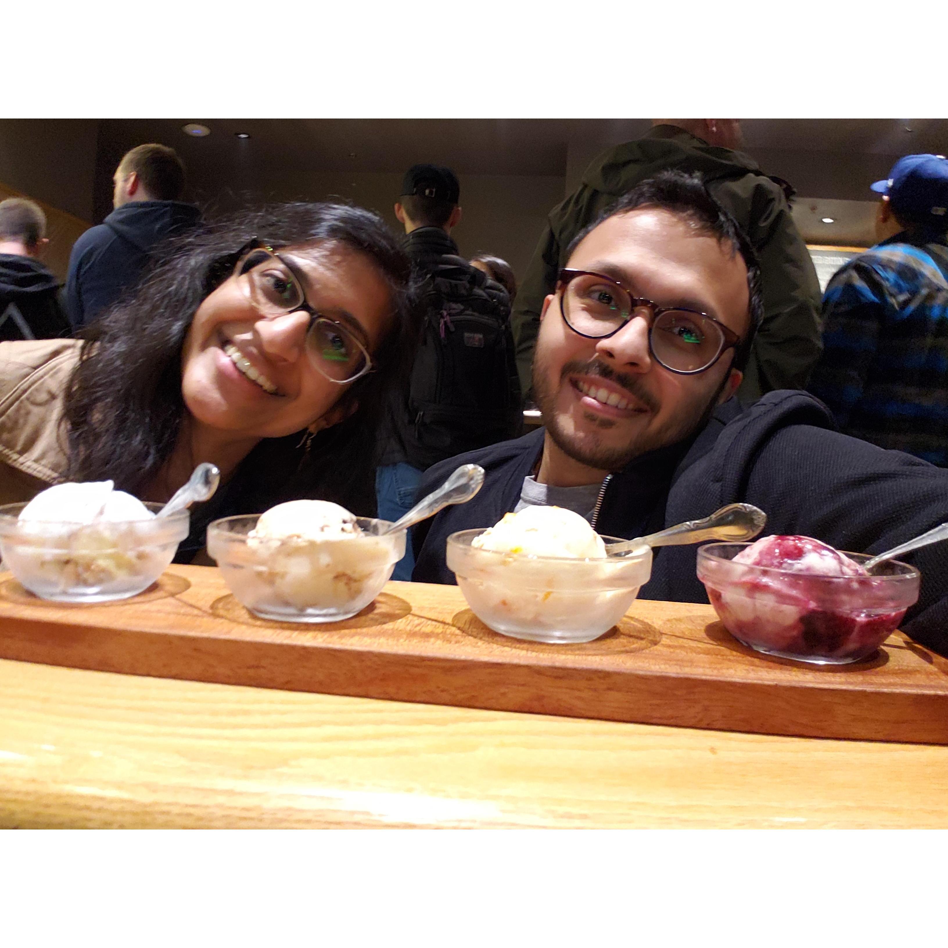Seattle ritual: monthly ice cream at Salt and Straw