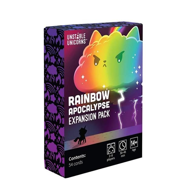 10 years and up - Unstable Unicorns Rainbow Apocalypse Expansion Pack