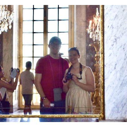 Our first international trip together, France summer 2023