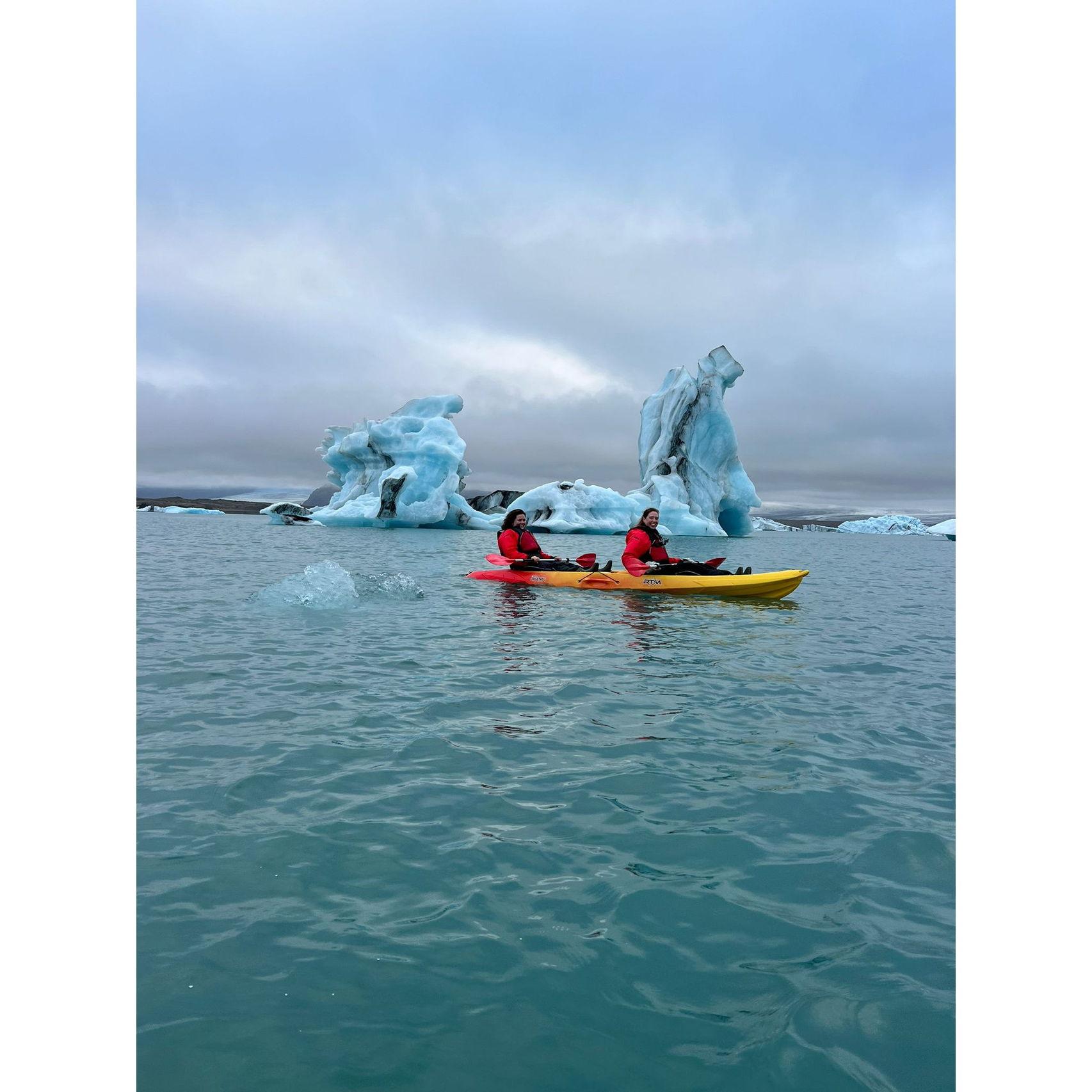 August 2023 - Kayaking in Jökulsarlon