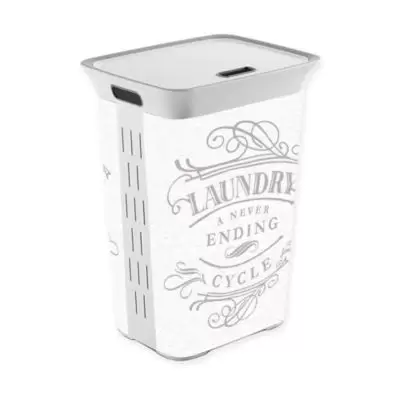 "Laundry a Never Ending Cycle" Laundry Hamper