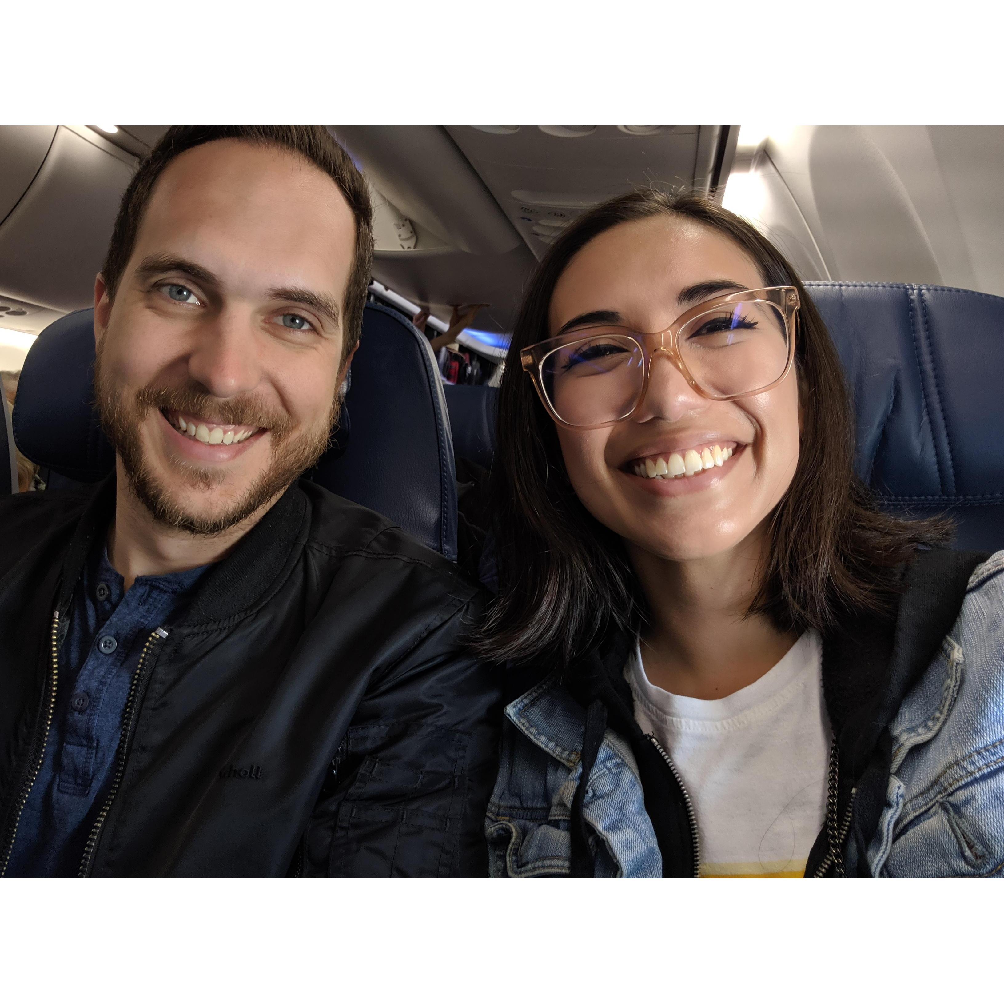 First trip together to Iowa!