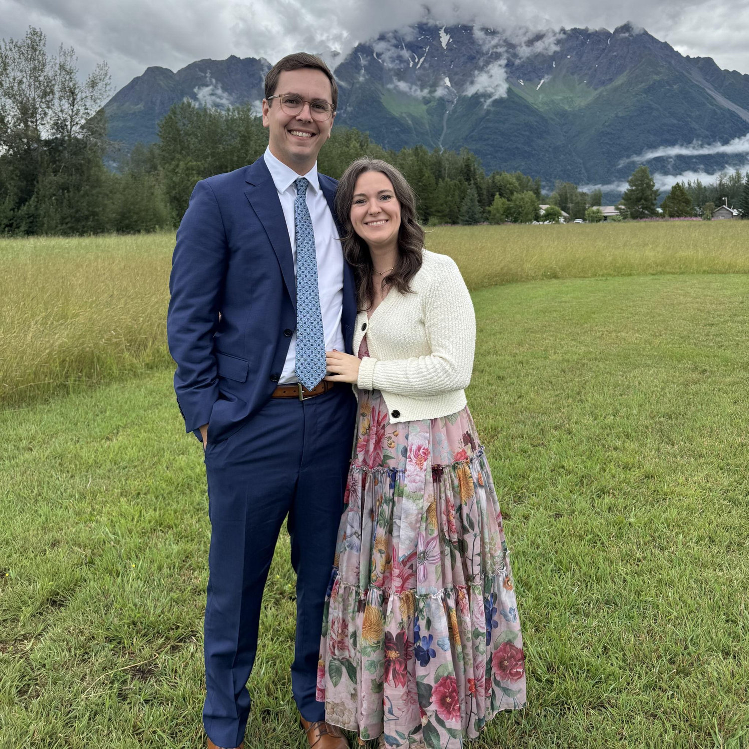 Attending a friends wedding in Alaska.