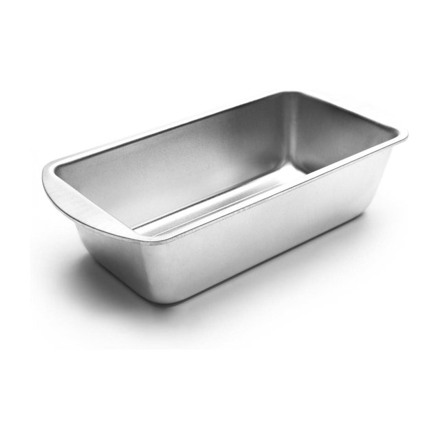 Fox Run 671 Bread Baking Pan Even Heat Tin-Plated Stainless Steel 8.5"