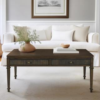 Kenna Fluted 2-Drawer Coffee Table