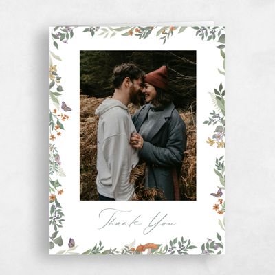 Multi-Colored Wedding Thank You - Eglamore Photo
