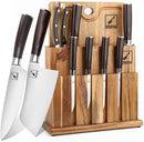 imarku 11-Piece Kitchen Knife Block Set