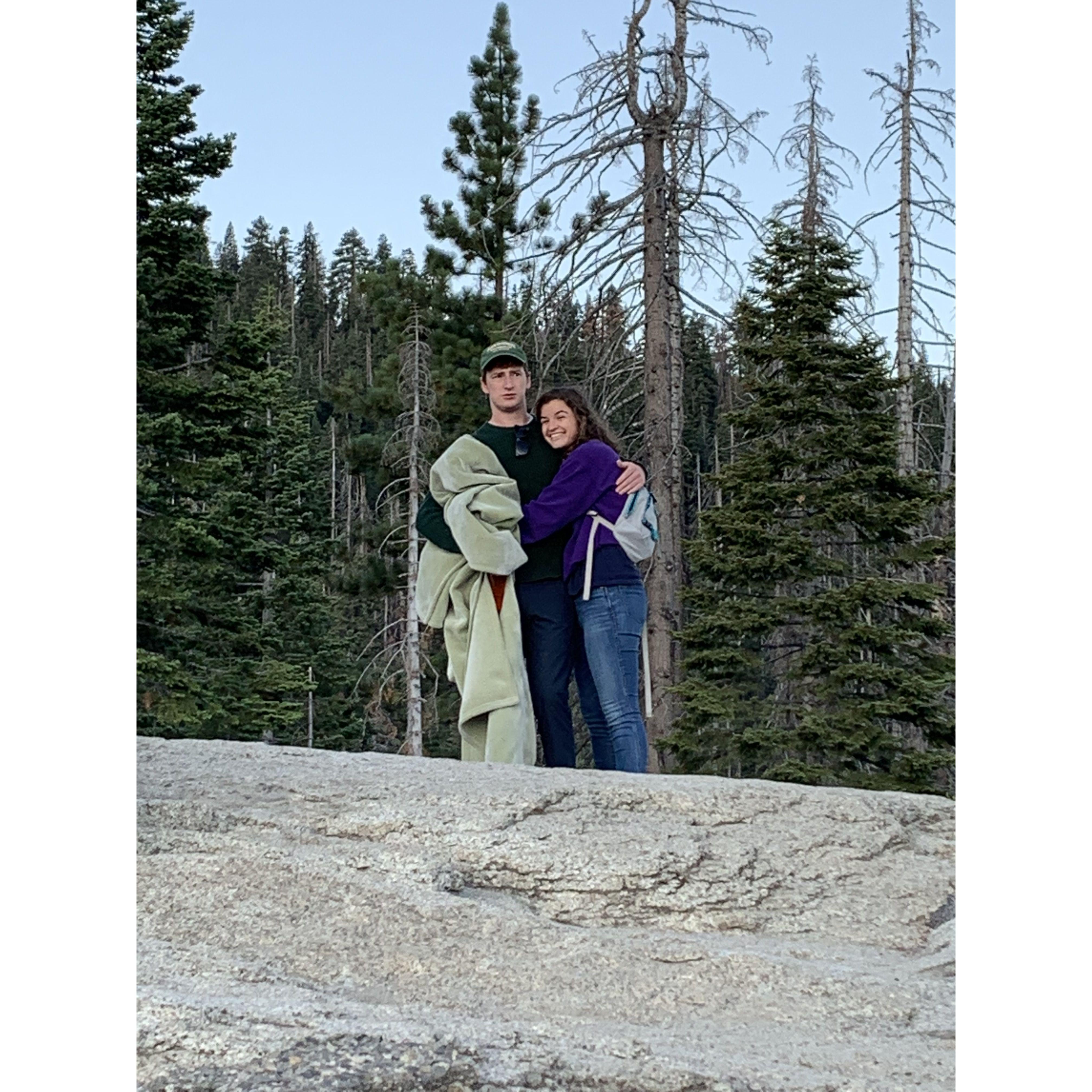 glacier point triggers fears of heights