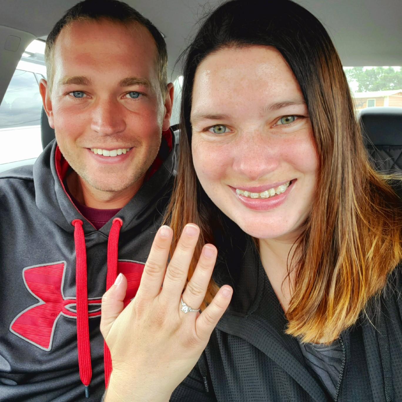 Engaged!! Labor Day weekend, 2020