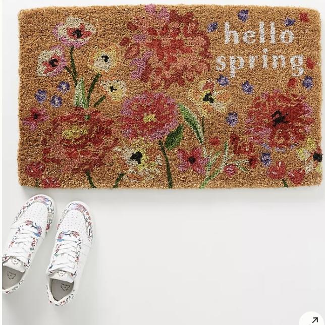 Hello Spring Doormat