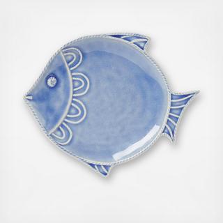 Berry & Thread Fish Accent Plate