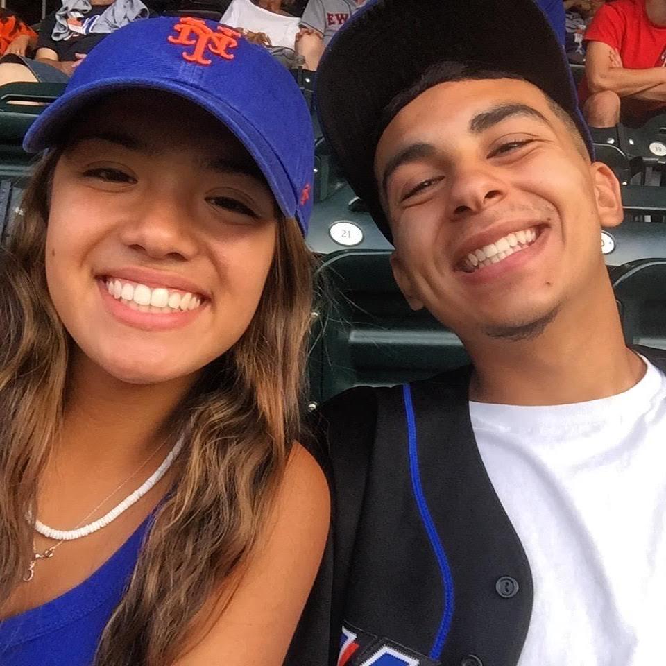 Our first MLB game together