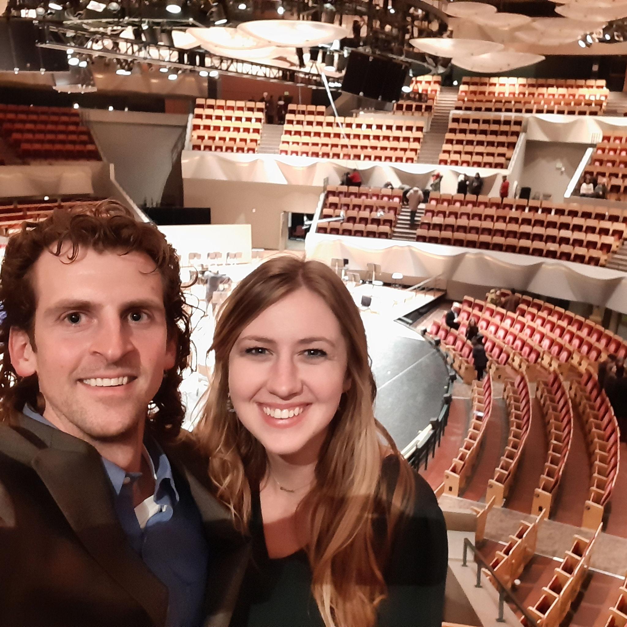One of our early dates where we went to see the Colorado Symphony