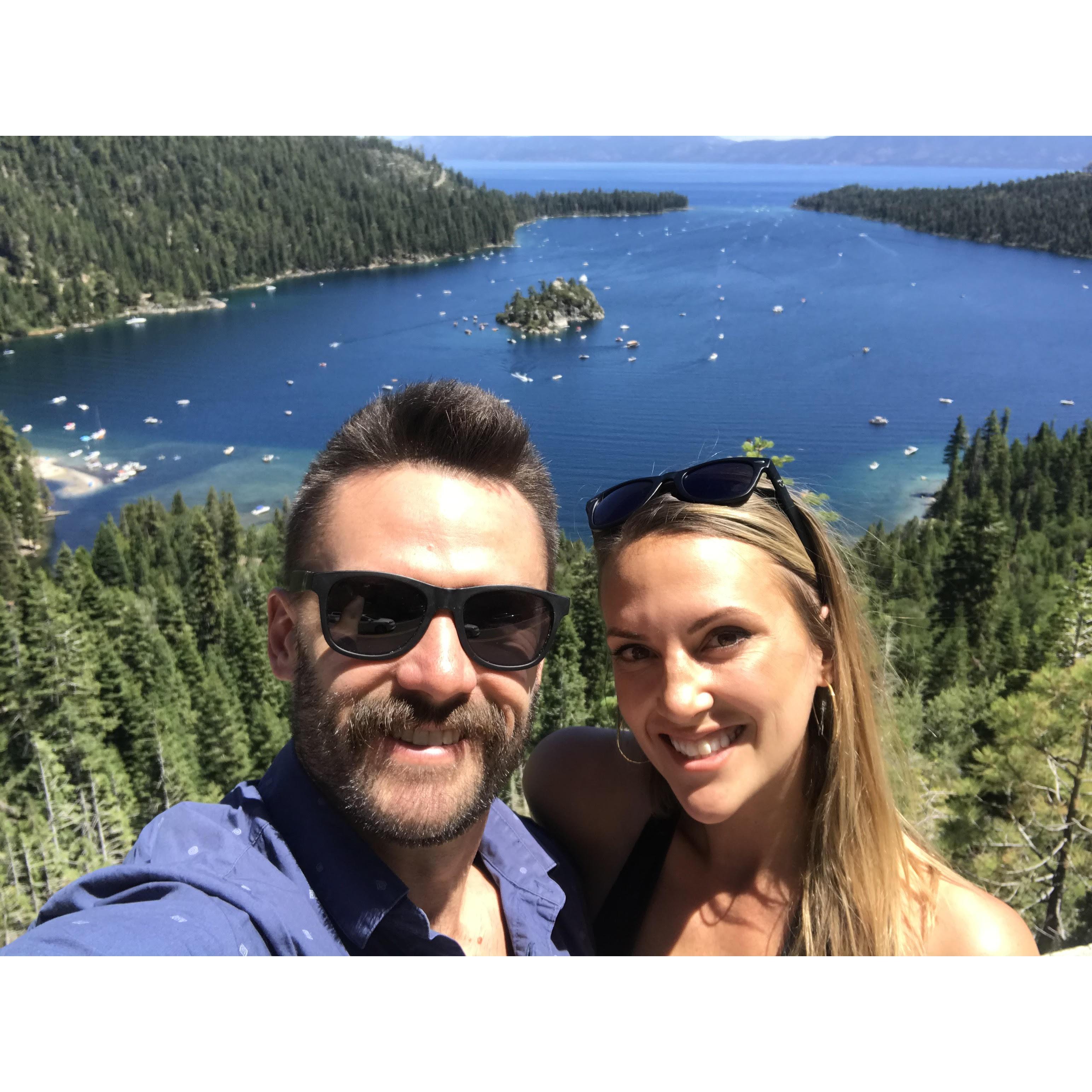 Roadtrip to see family and spend time in Lake Tahoe.