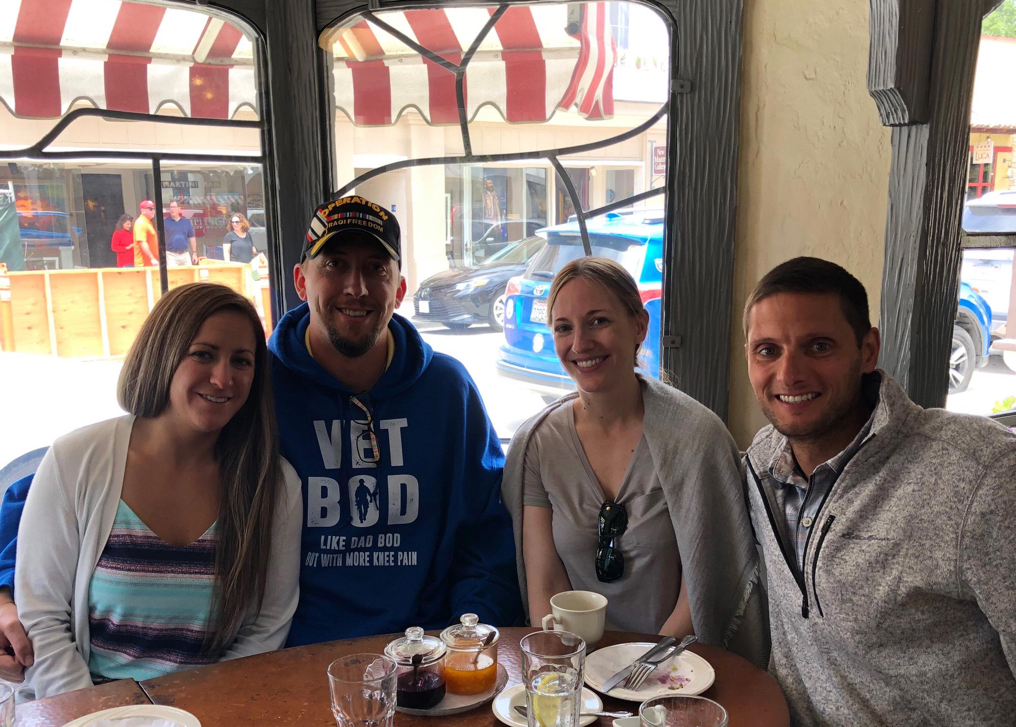 Jackie’s sister, “Fa,” and brother-in-law, Dan.